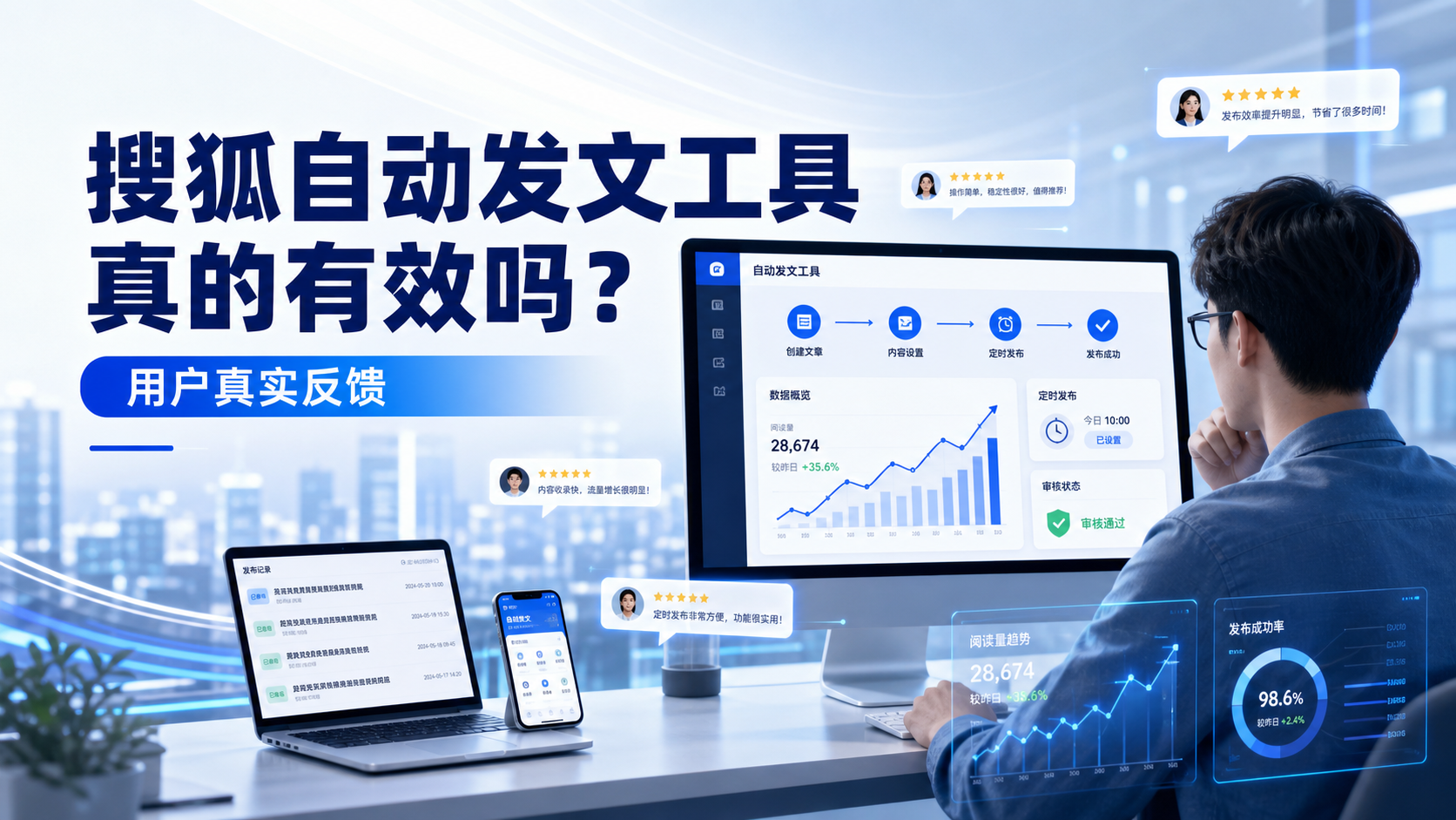 搜狐自动发文工具真的有效吗?威海用户的真实反馈